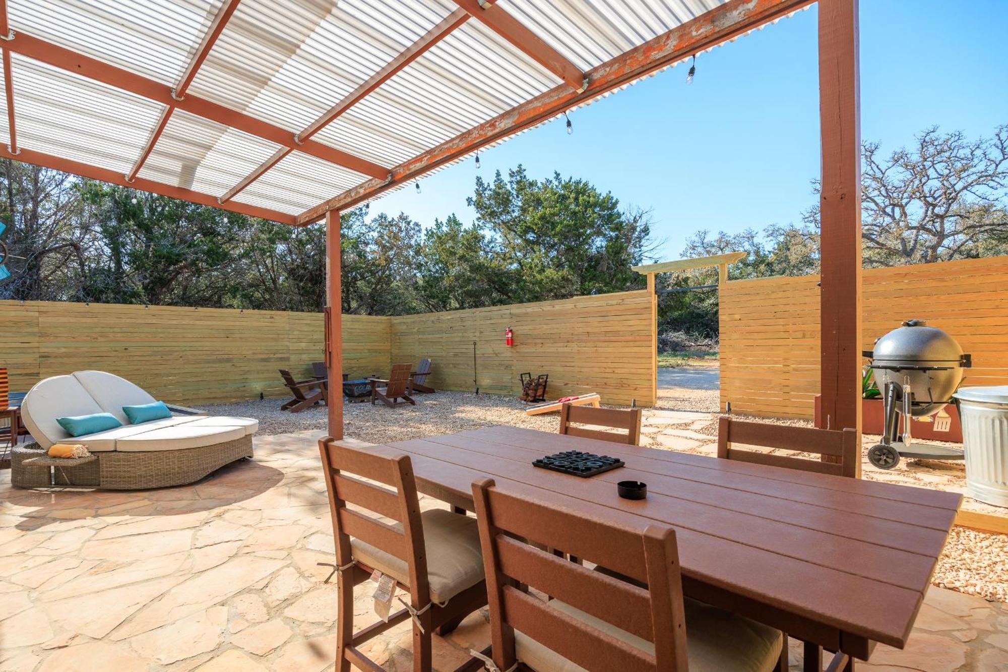 Romantic Luxury Retreat Hot Cold Pool & Sauna Wimberley Dış mekan fotoğraf