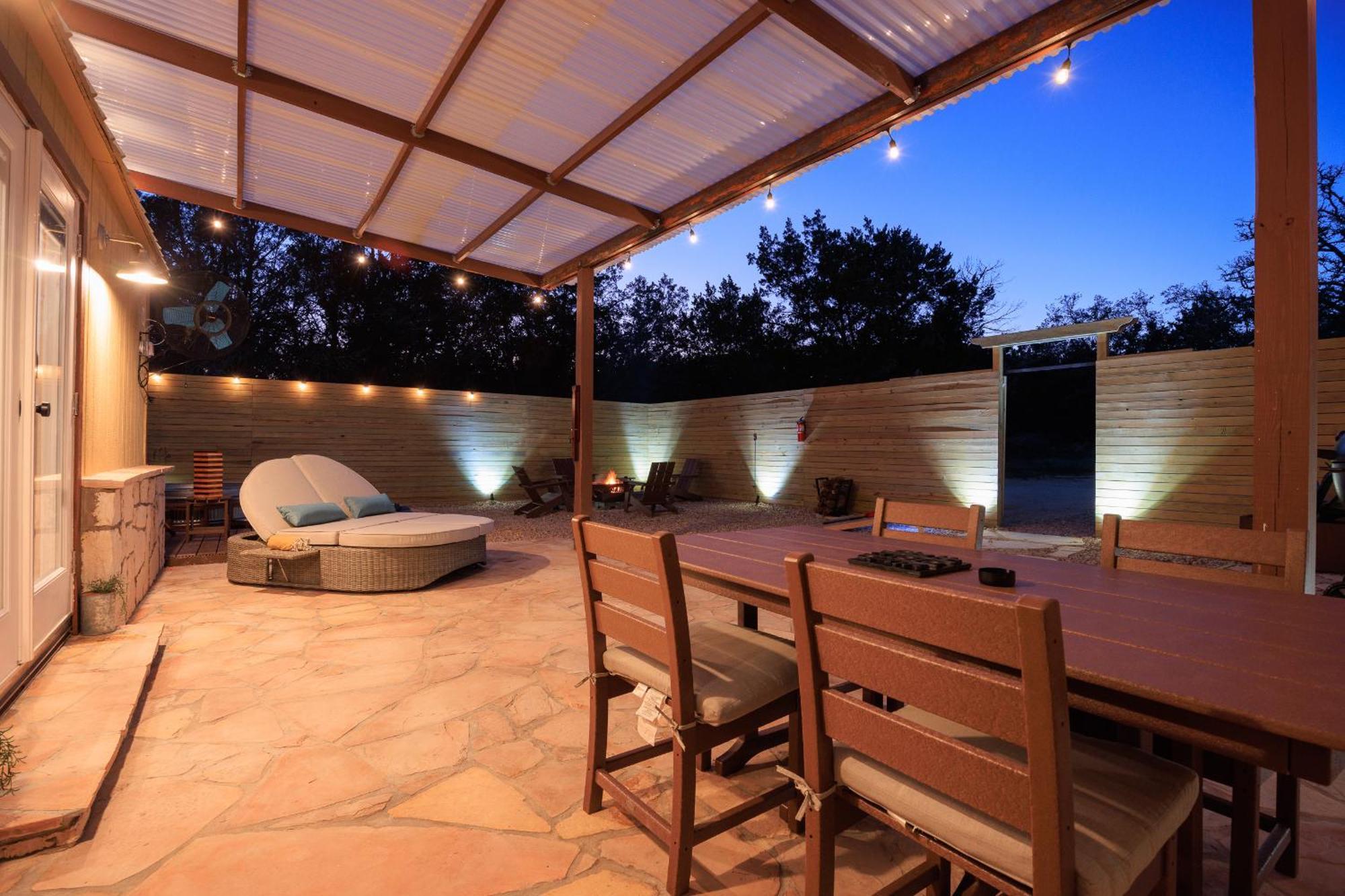 Romantic Luxury Retreat Hot Cold Pool & Sauna Wimberley Dış mekan fotoğraf